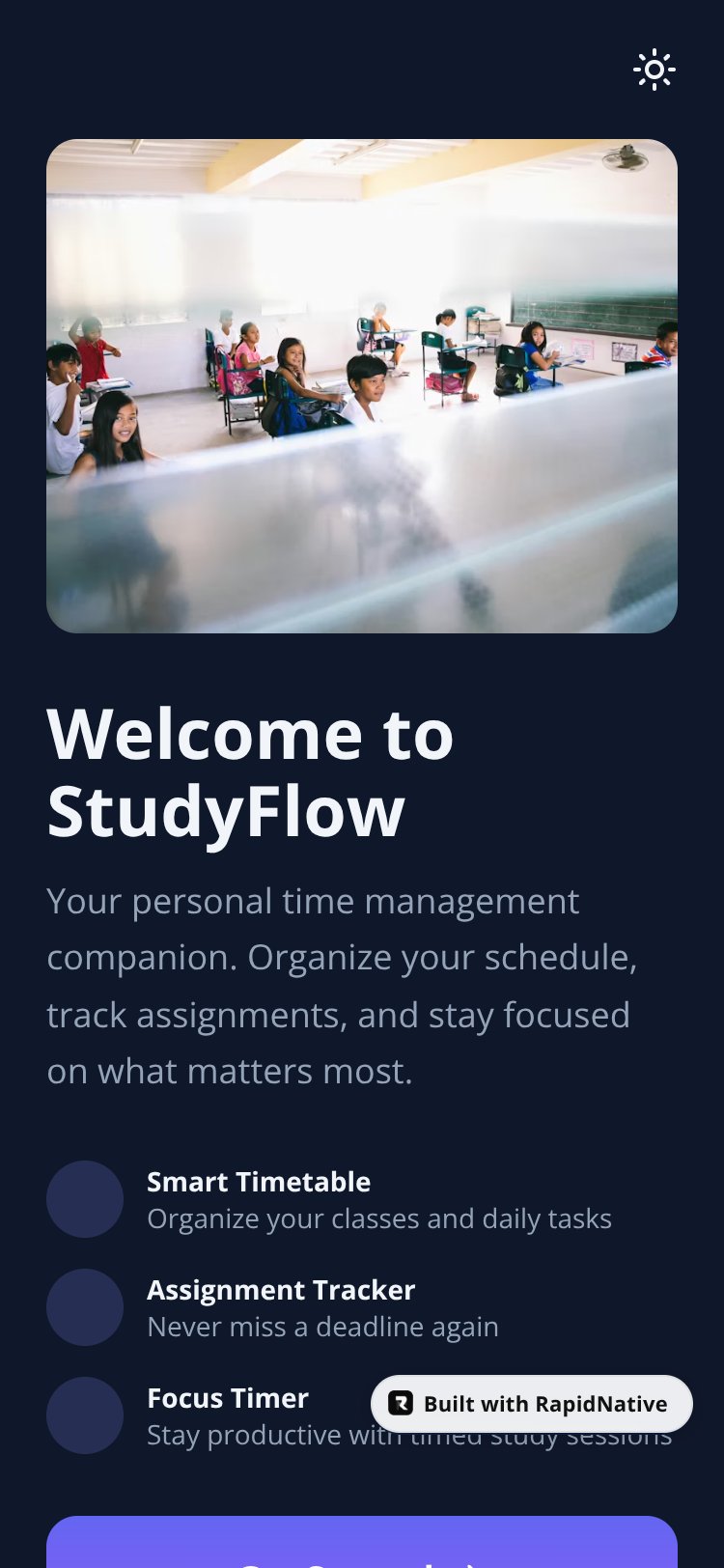 StudyFlow screen 3