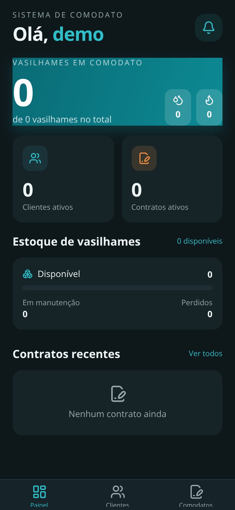 AguaGas Comodato screen 3