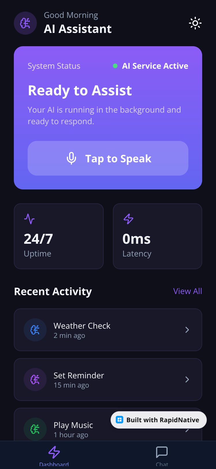 AlwaysOnAIAssistant screen 2