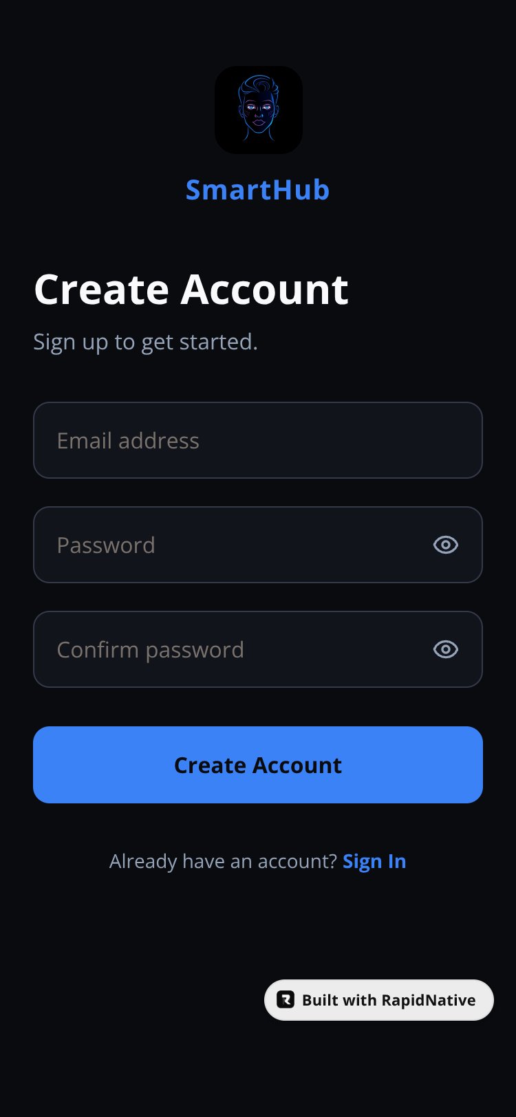SmartHub screen 2