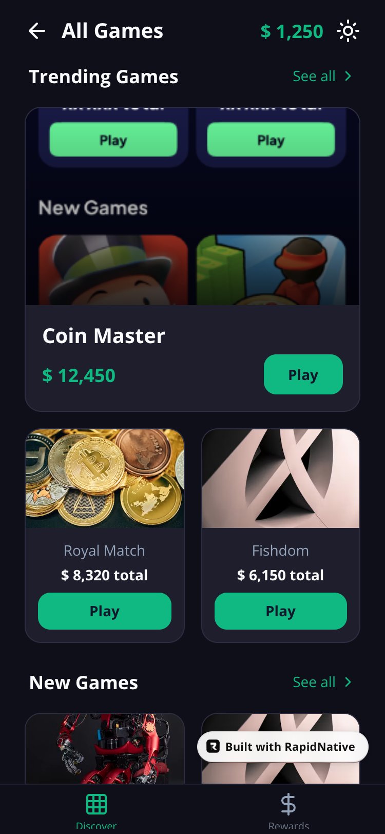 CryptoQuest screen 2