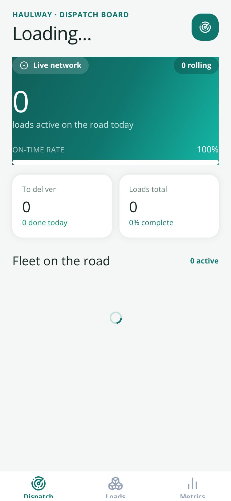 Haulway screen 3
