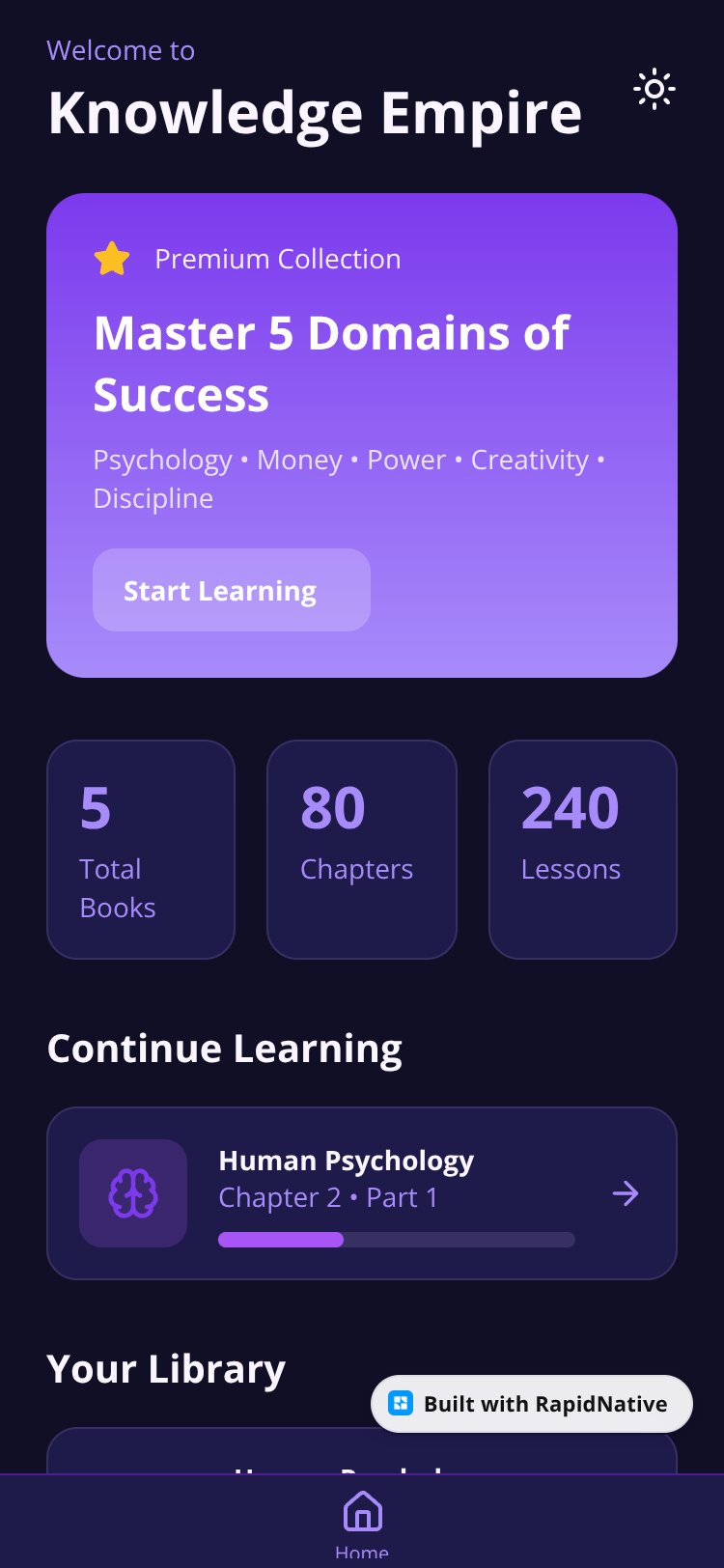 Knowledge Empire screen 1