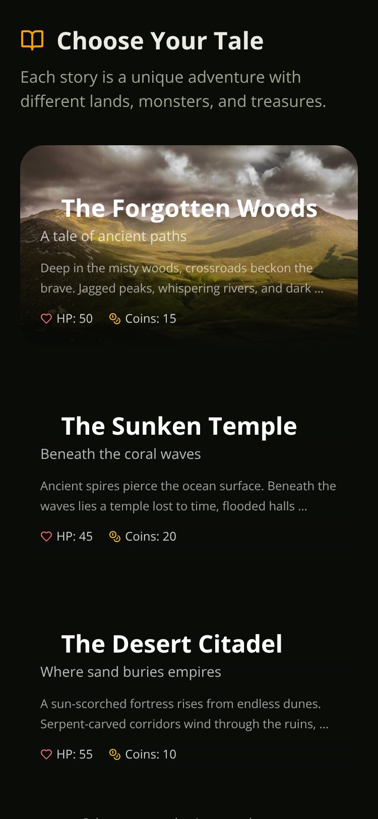 Forgotten Paths screen 1