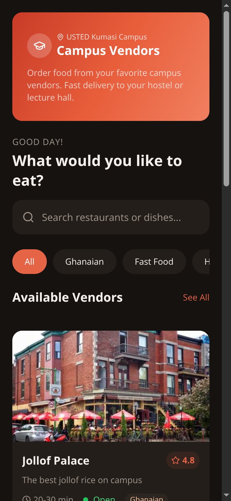 USTED Food screen 2