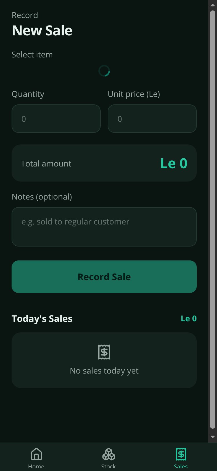 ShopTrack screen 3