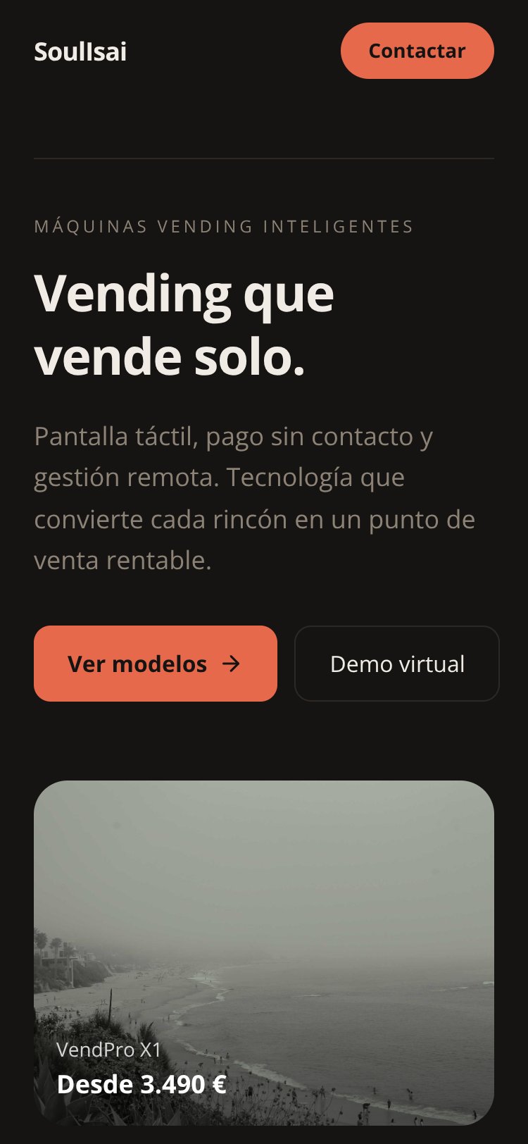 VendPro screen 1