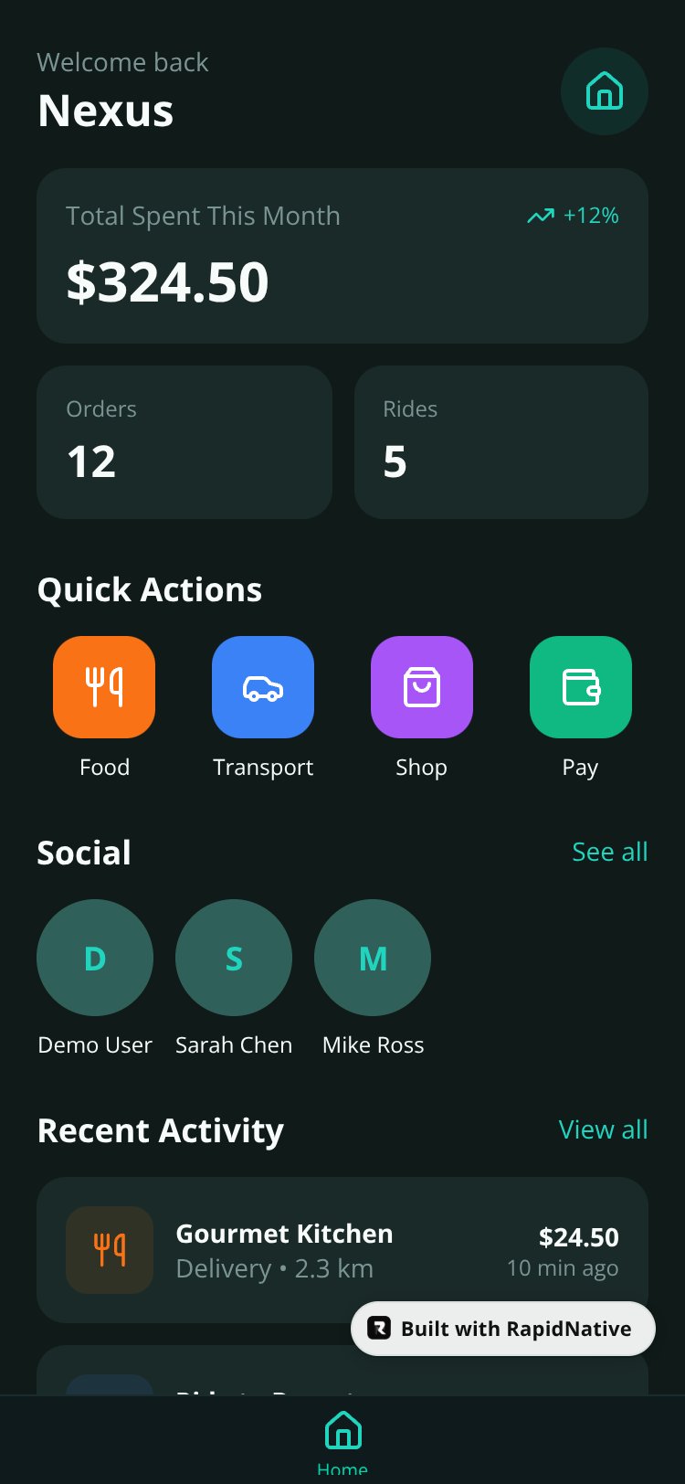 Nexus screen 3