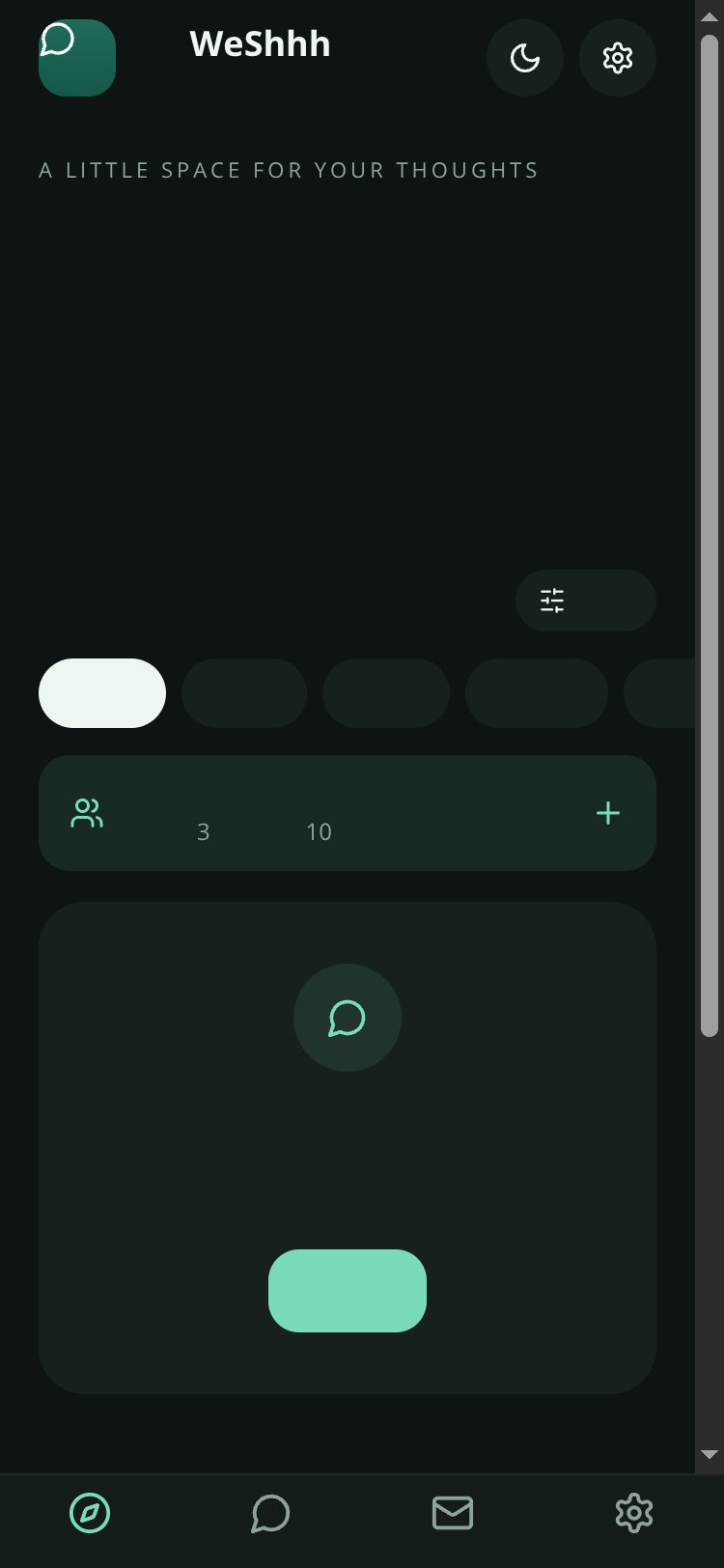 密語 WeShhh screen 2