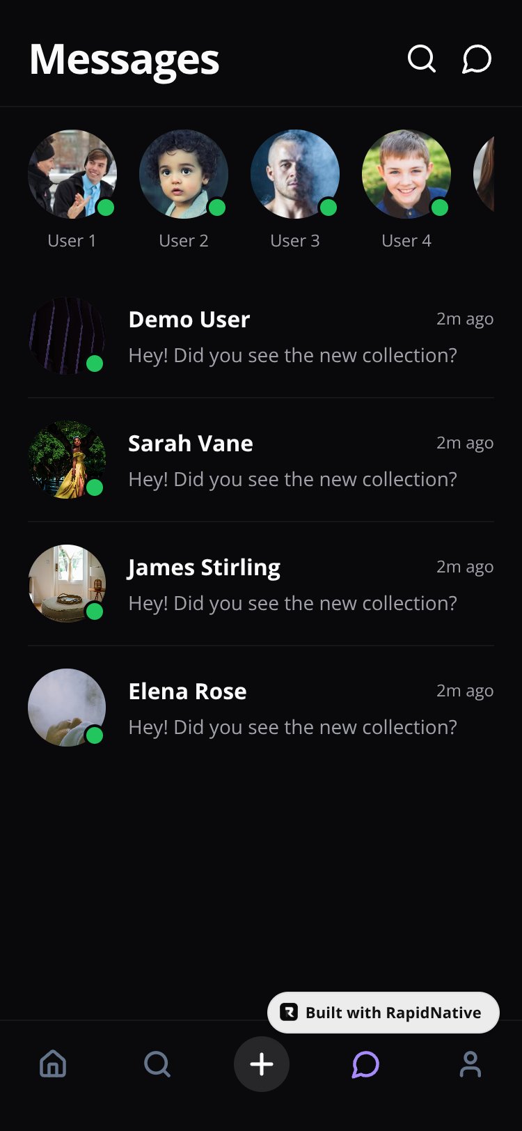 R Chat screen 4