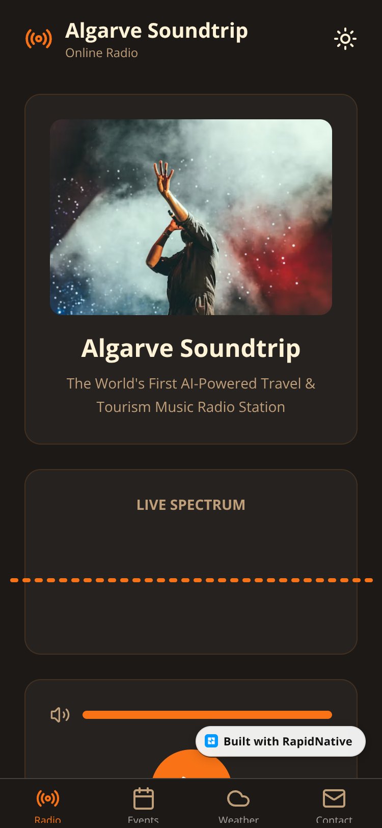 Algarve Soundtrip Online Radio screen 4