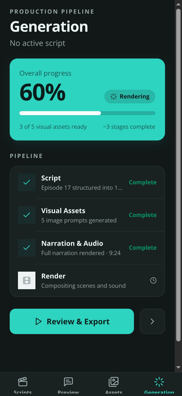 Story Forge screen 3