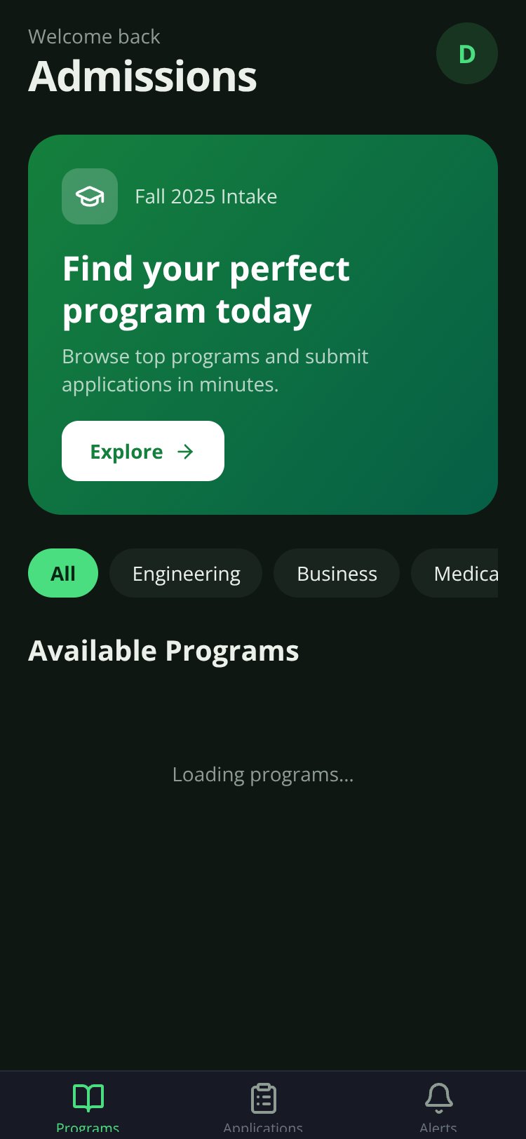AdmitPro screen 4