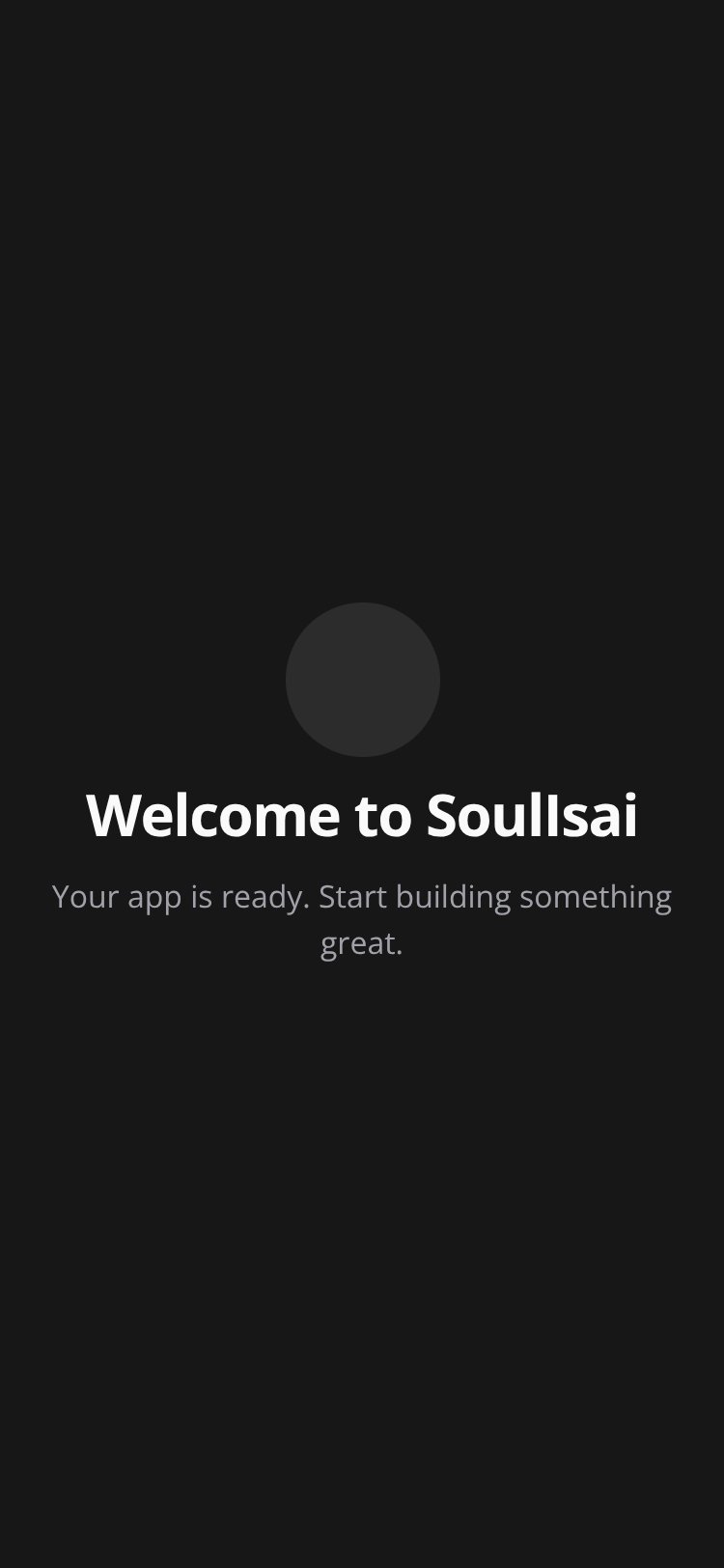 RapidNative App screen 1