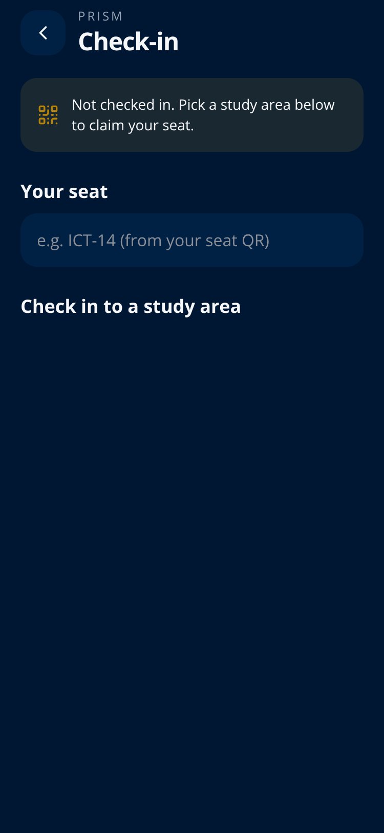 SpaceFinder screen 3