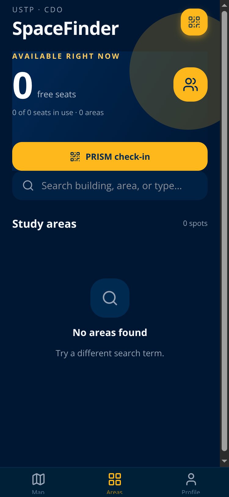 SpaceFinder screen 4