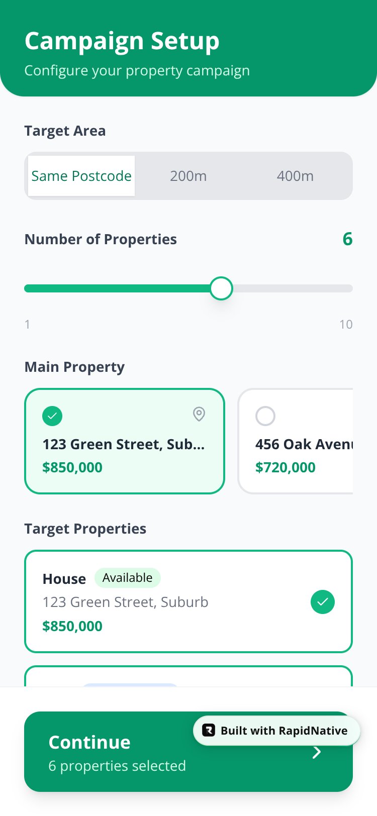 Property Campaign Pro screen 1