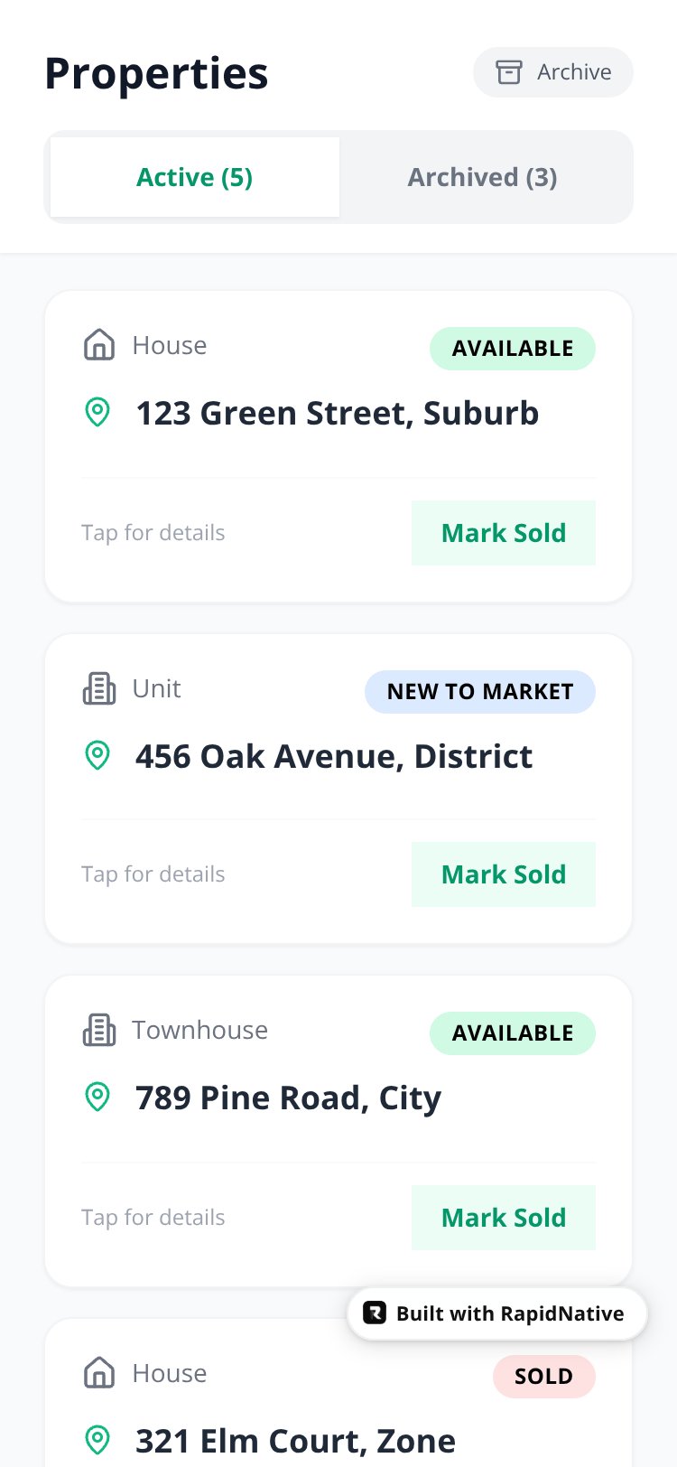 Property Campaign Pro screen 3