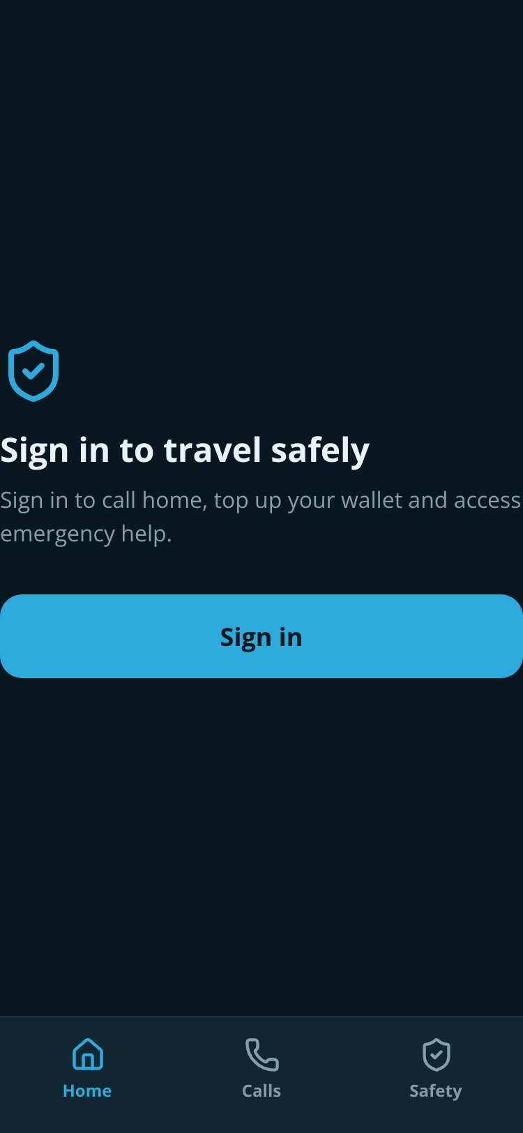 JM Smart Travel Companion screen 2