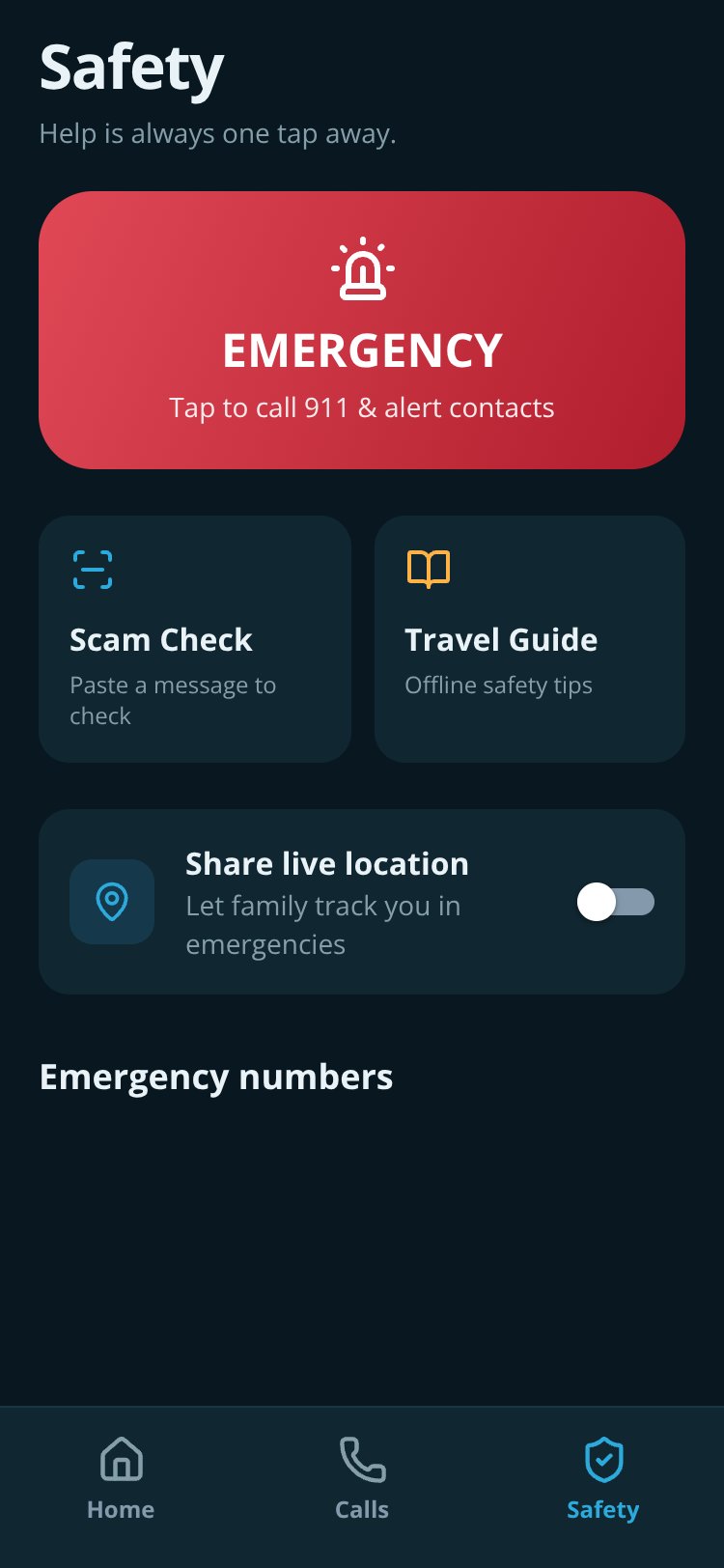 JM Smart Travel Companion screen 3