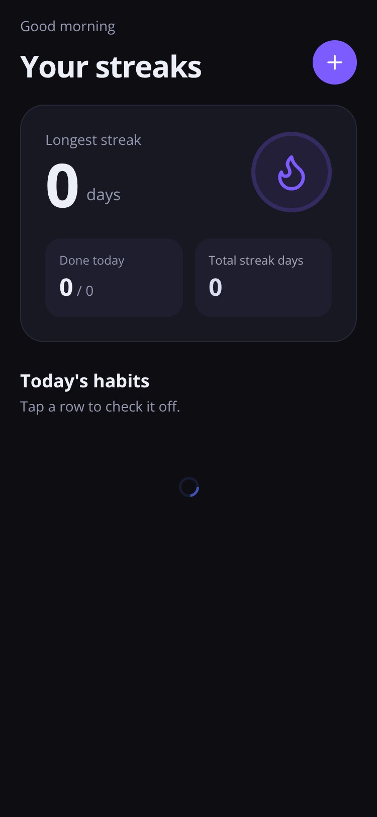 Streakly screen 4