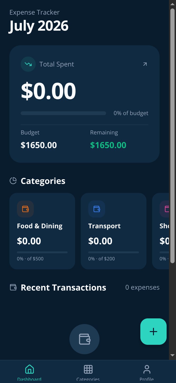 Expense Tracker screen 5