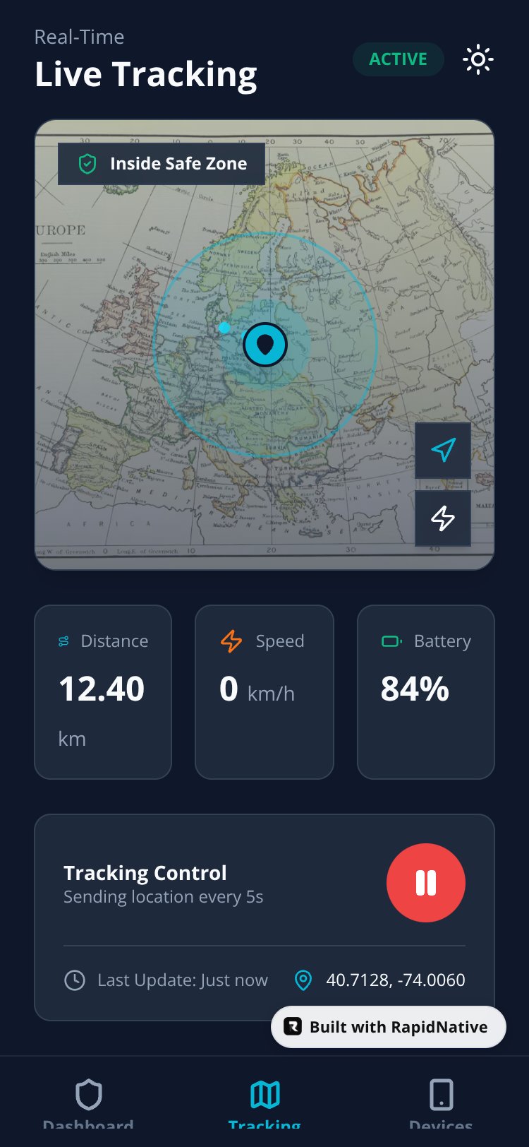 SecureTrack AI screen 3