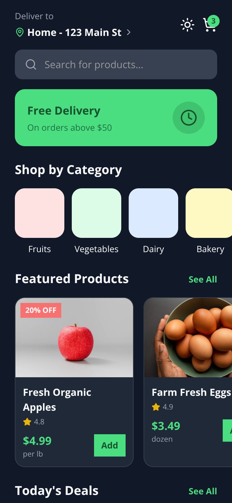 FreshCart preview
