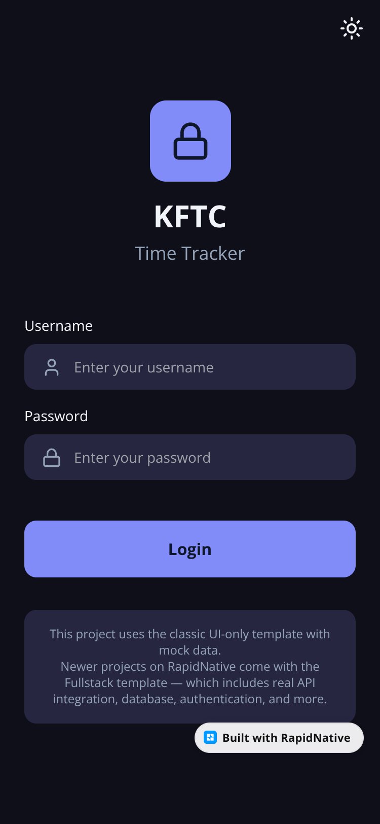 ktfc.timetracker screen 3