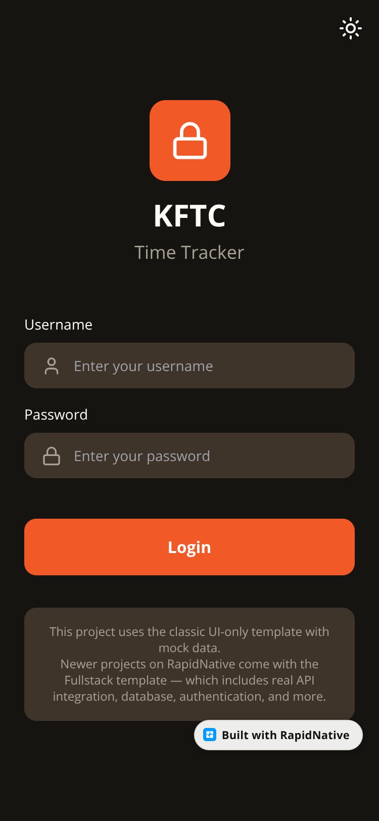 ktfc.timetracker screen 3