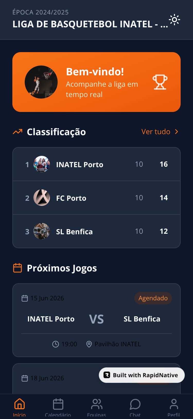 LIGA DE BASQUETBOL INATEL - PORTO screen 5