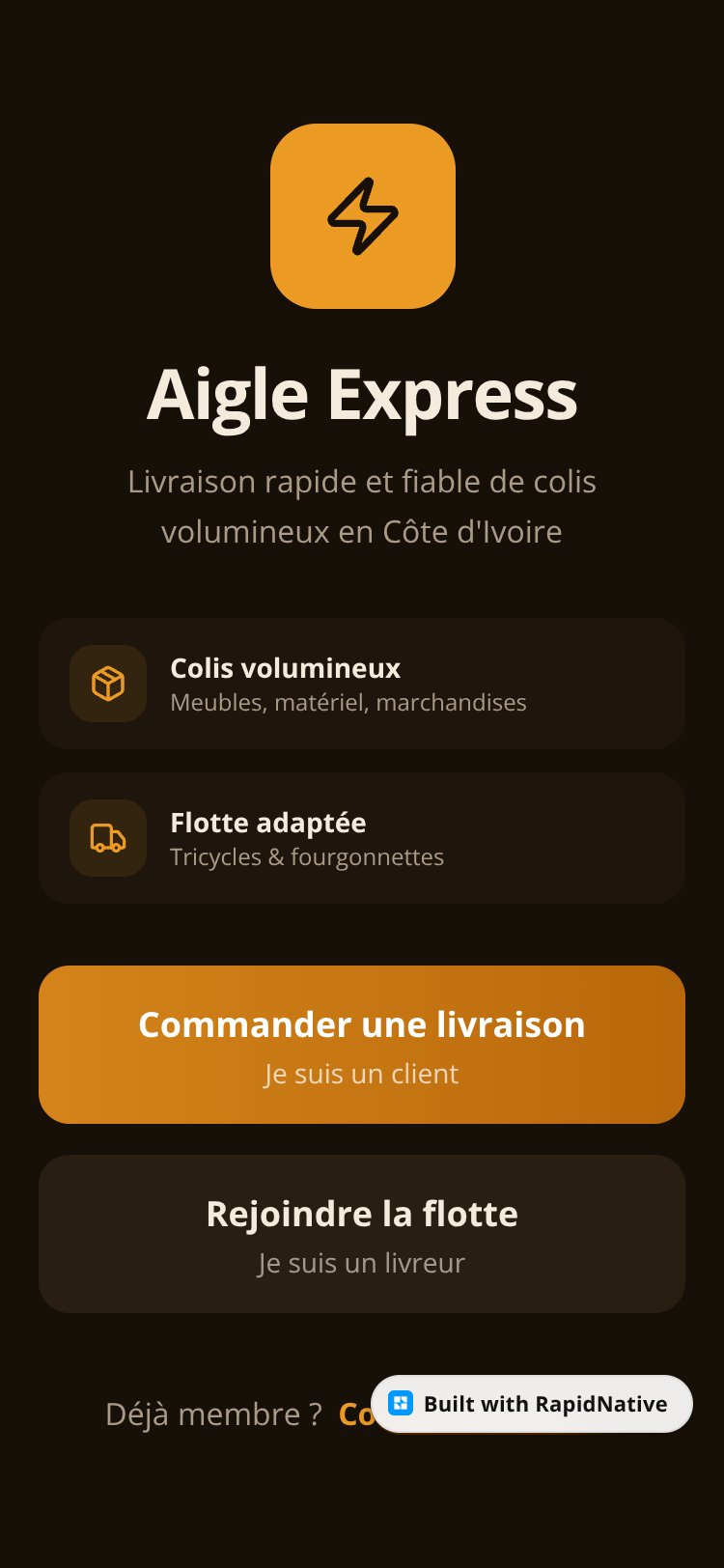 Aigle Express screen 1