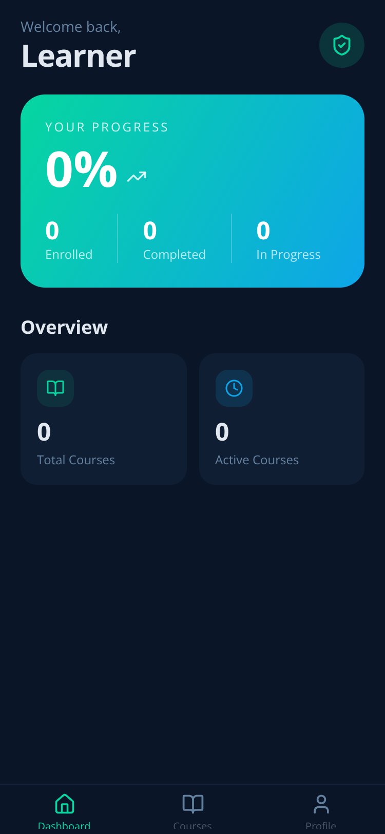 Cyber Security LMS screen 4