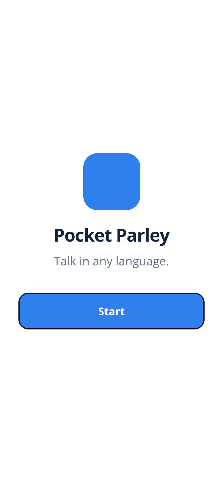 Pocket Parley screen 2