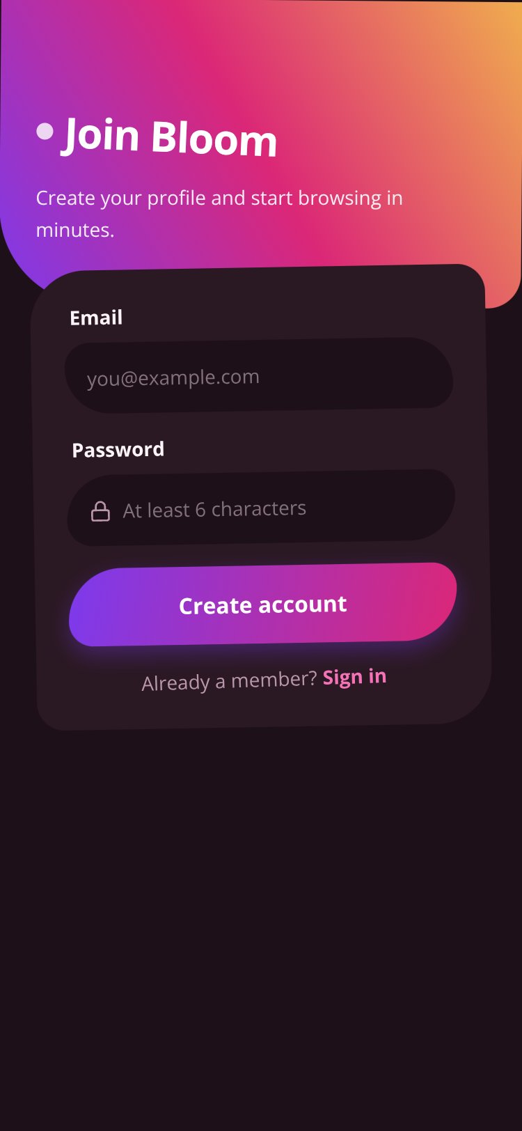 Bloom screen 2