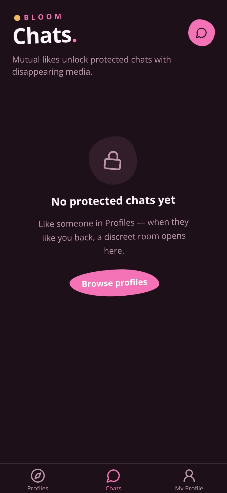 Bloom screen 3