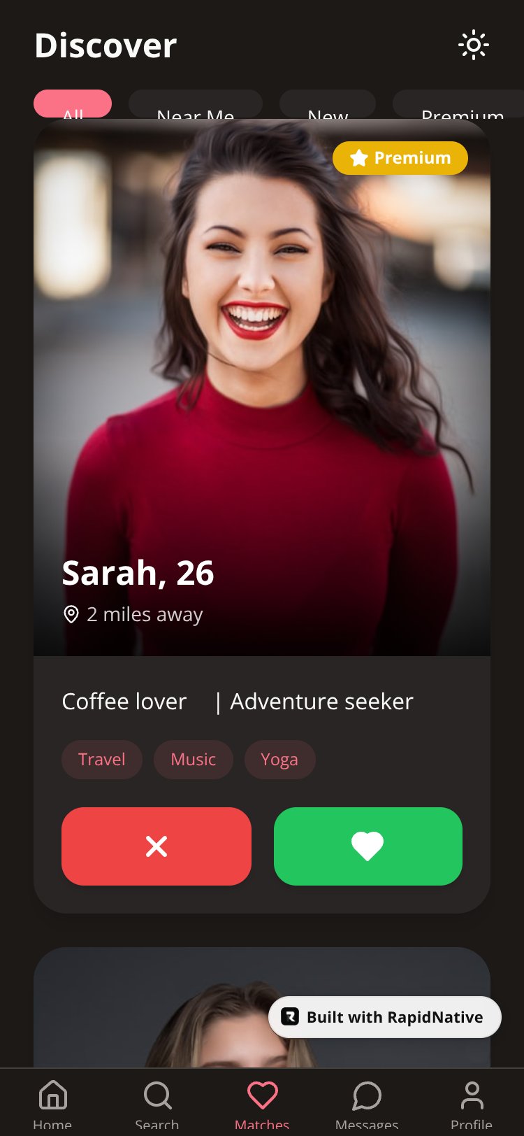 SoulMatch screen 4