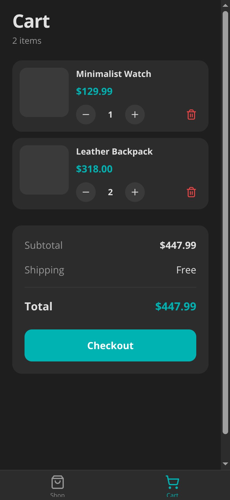Vibrant Marketplace screen 1