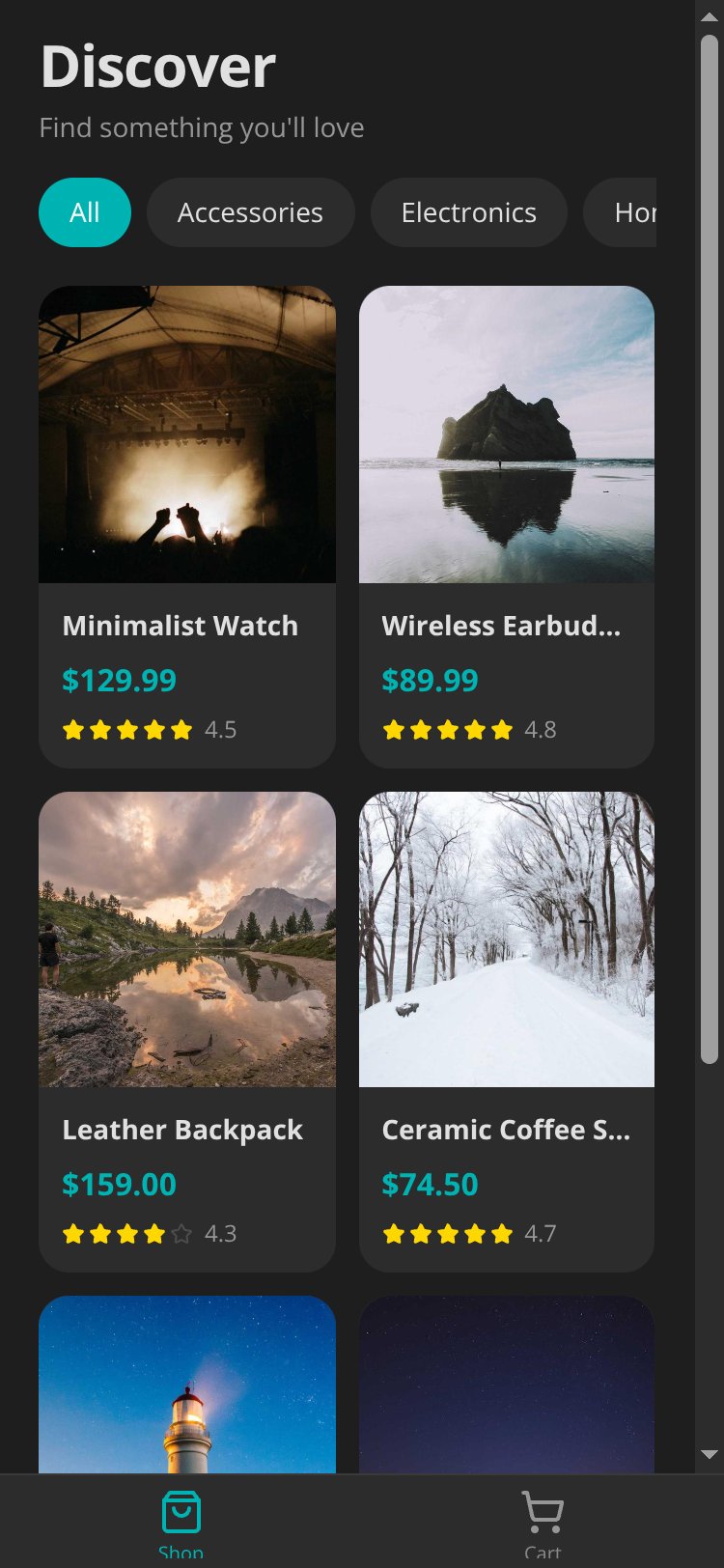Vibrant Marketplace screen 2