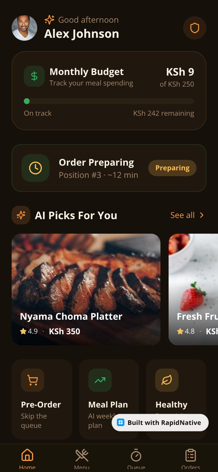 MealPal AI screen 1