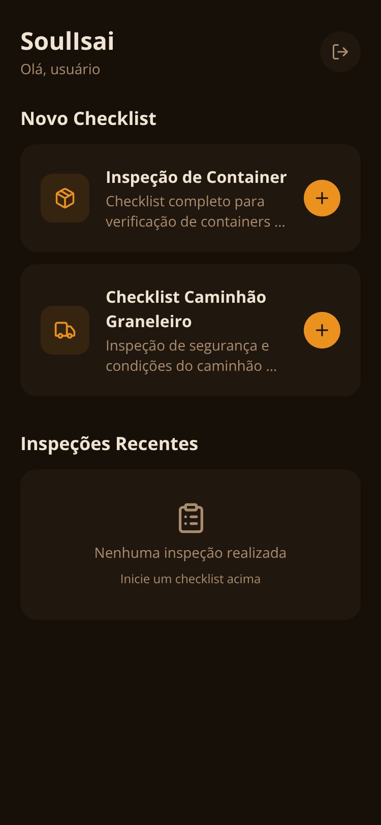 CheckPátio screen 2