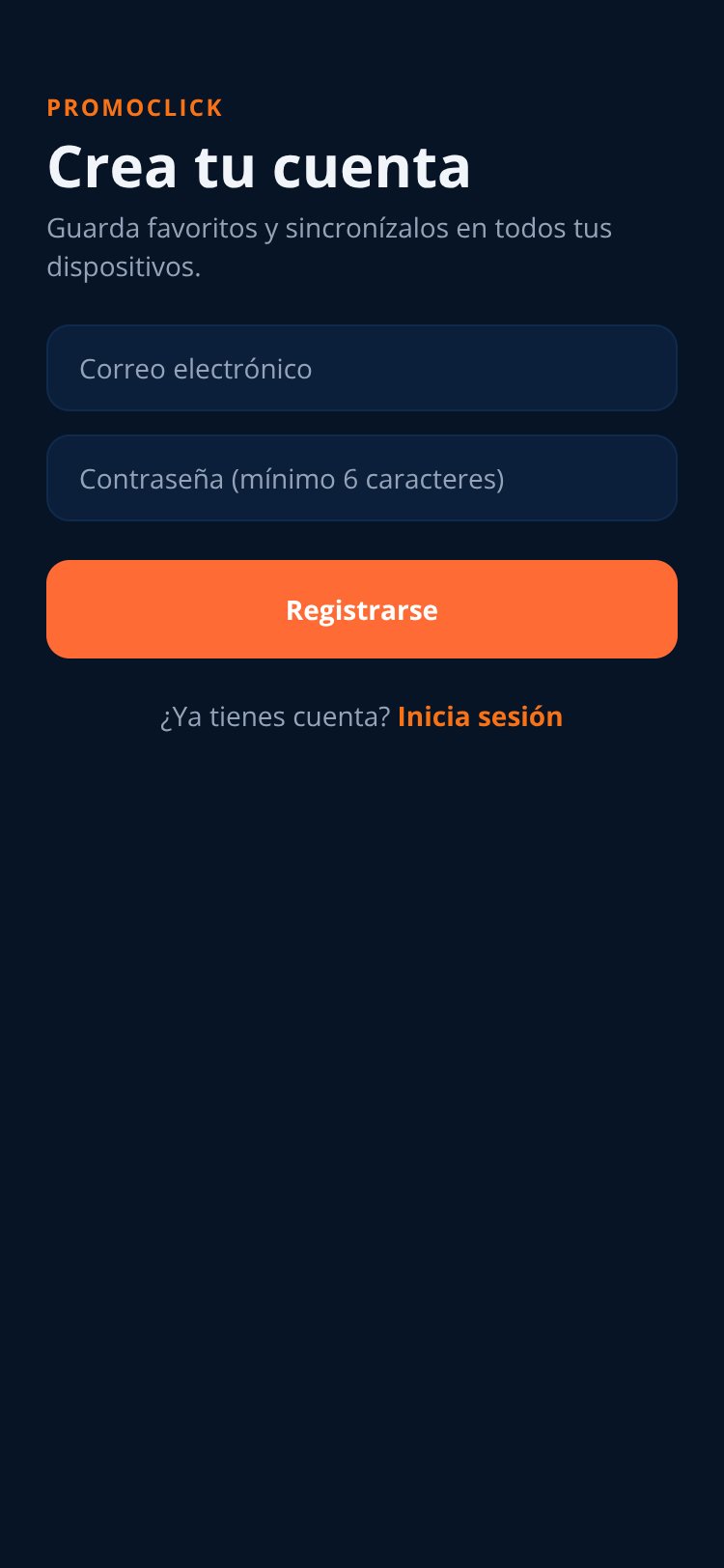 Promoclick screen 4