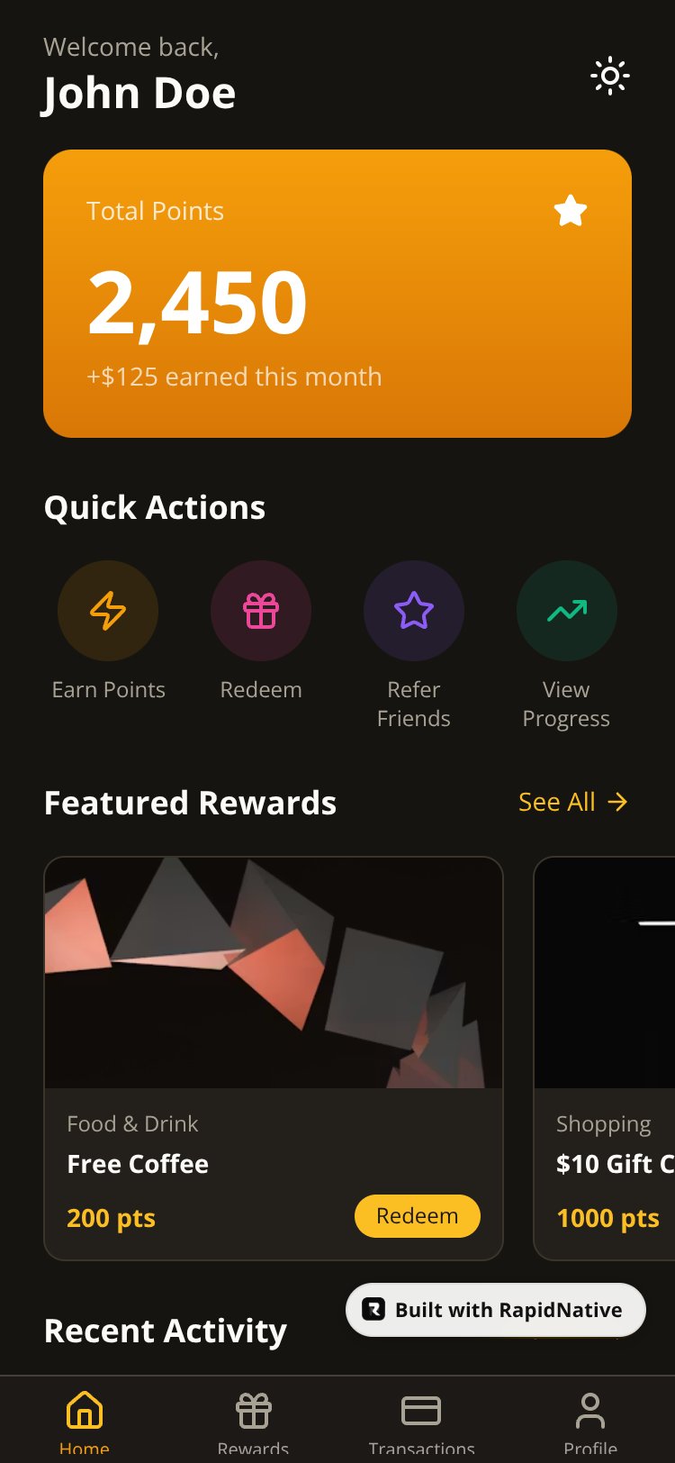 GomyRewards screen 4