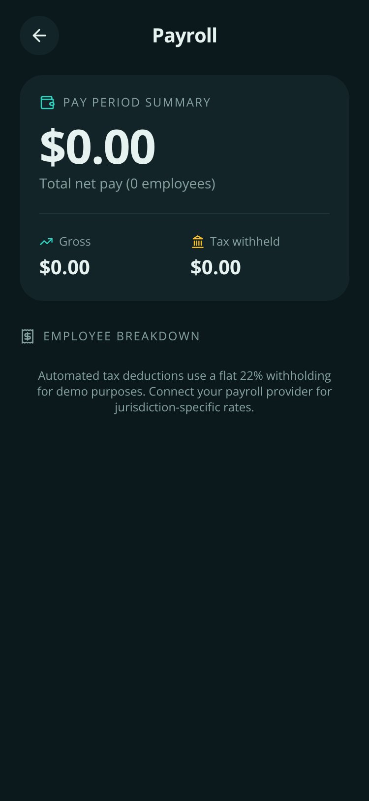 Staffly screen 3