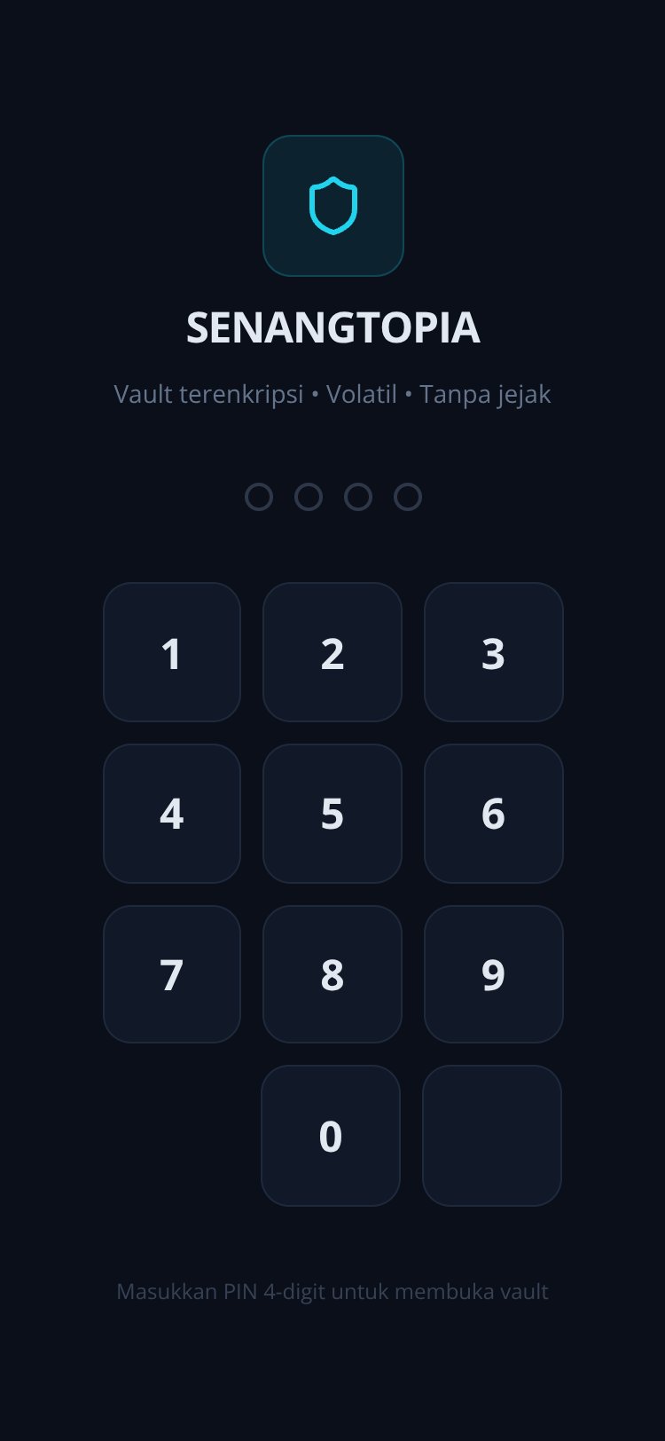 Senangtopia screen 1
