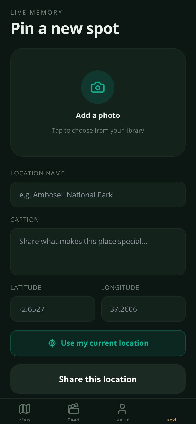 Location Kenya screen 1