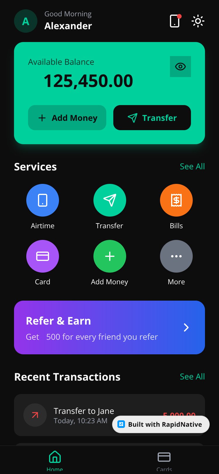 OPay Clone Copy screen 3