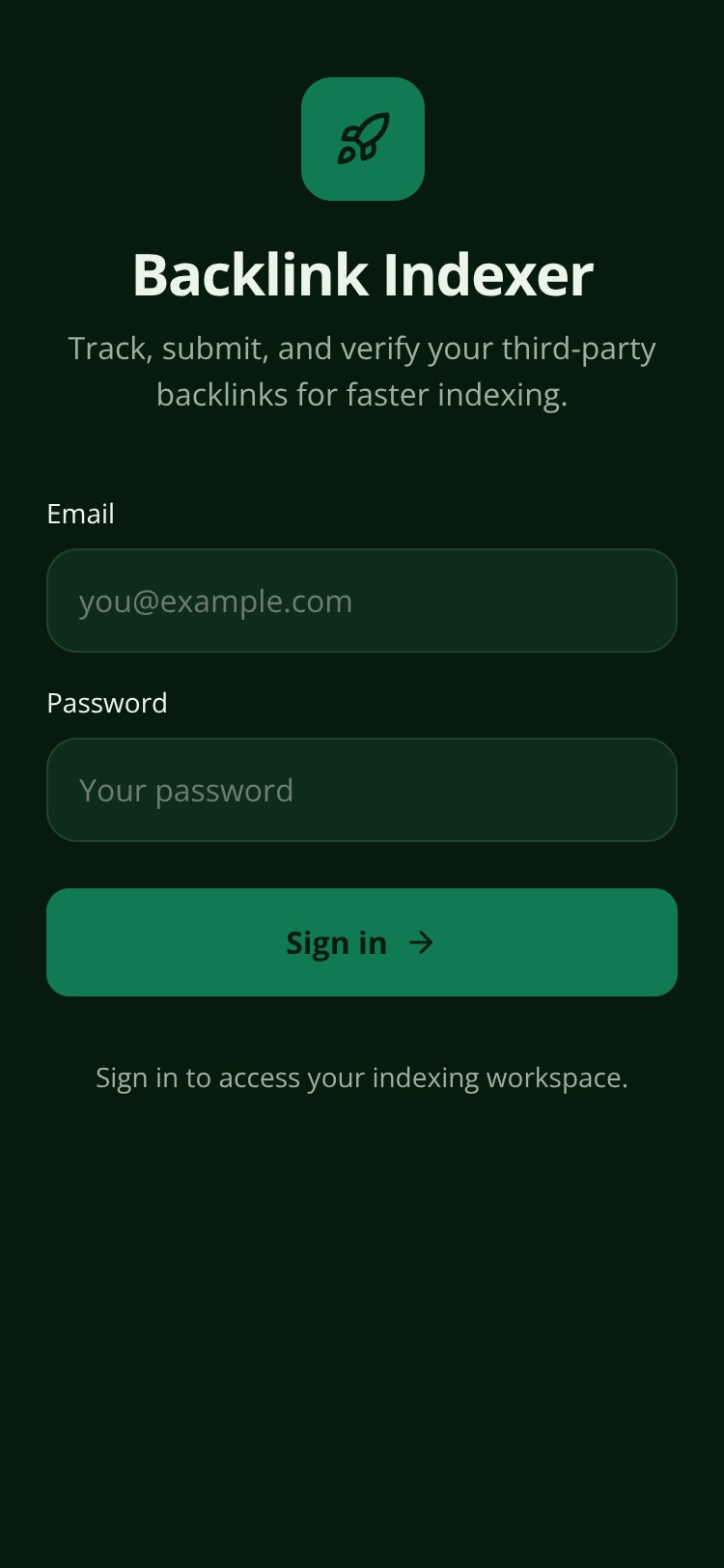 LinkPilot screen 1