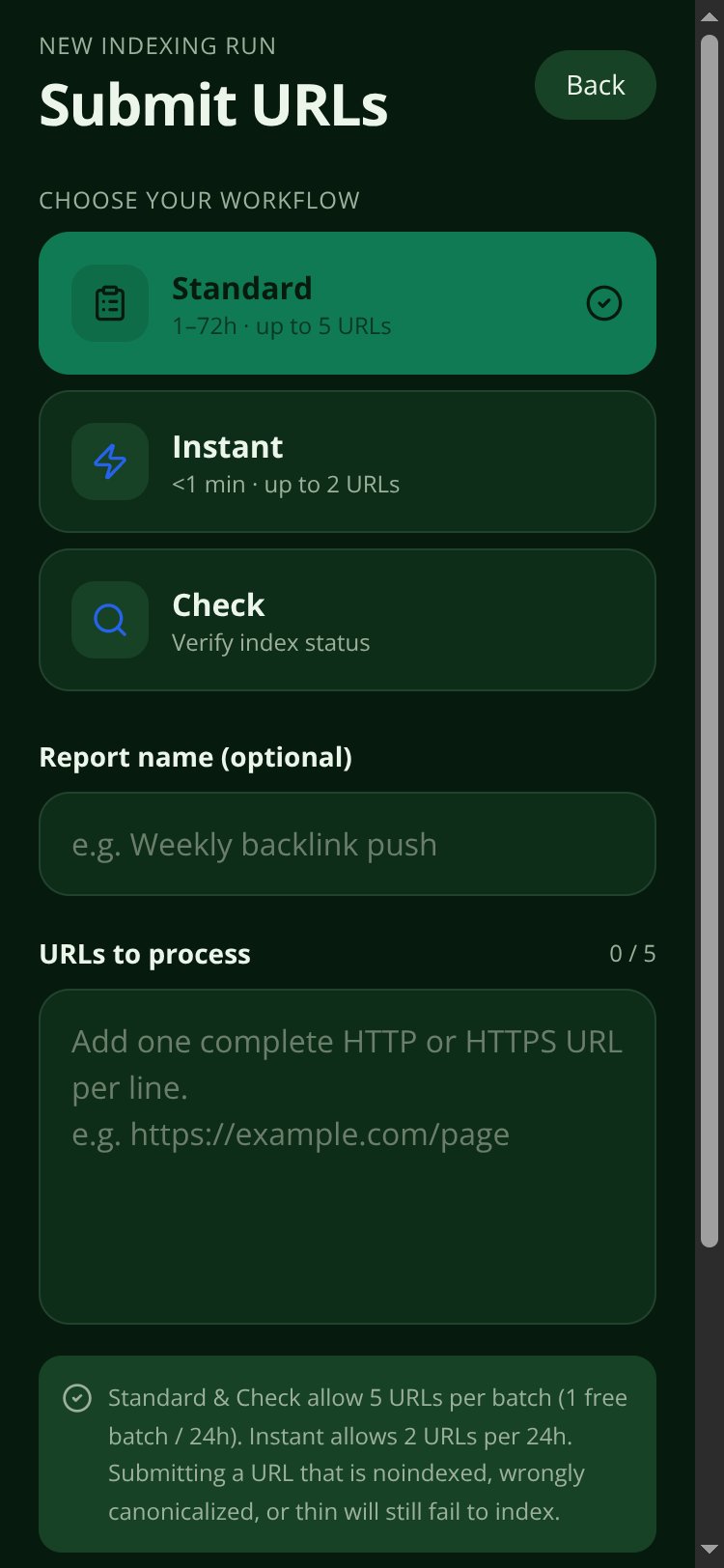 LinkPilot screen 5