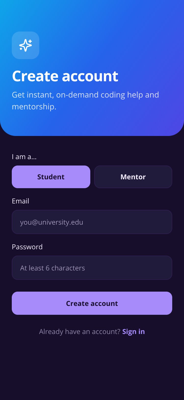 CareerCompass screen 2